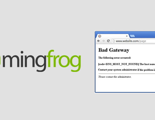 error 502 en screaming frog seo solucionado en webempresa